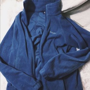 💫 periwinkle columbia fleece jacket 💫